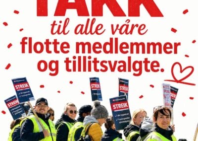 Streiken er over!