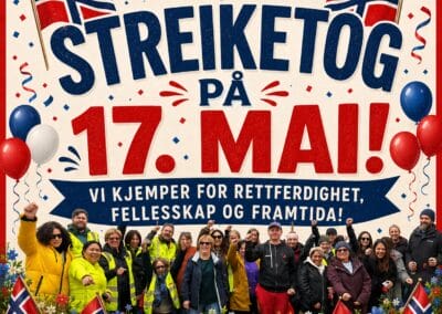 Streiketog på 17. mai