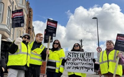 Bilder fra dag 3 i streik!