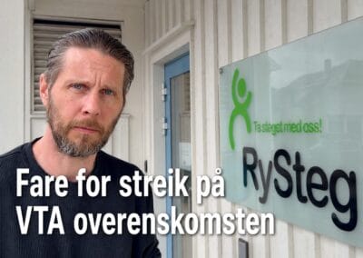 Fare for streik på VTA overenskomsten
