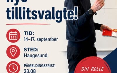 Tillitsvalgt 1 kurs – Haugesund