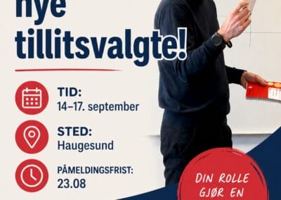 Tillitsvalgt 1 kurs – Haugesund