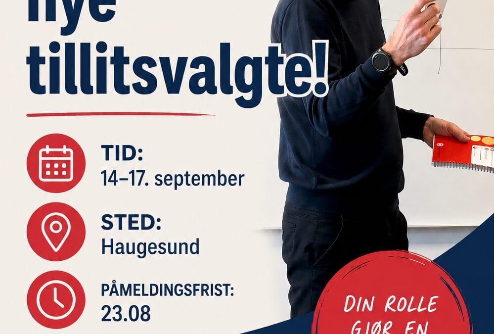 Tillitsvalgt 1 kurs – Haugesund