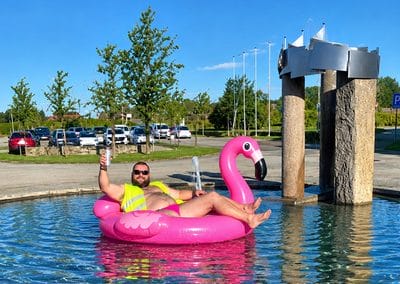 Fire uker i streik – og kampviljen er fortsatt på topp!
